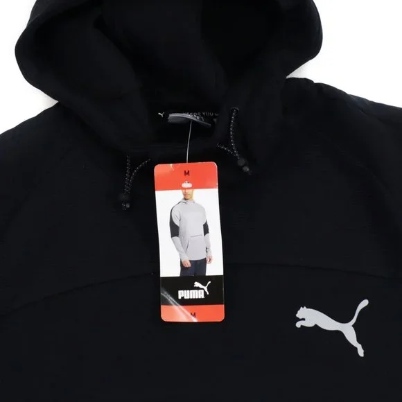 PUMA Black Evostripe Pullover Hoodie - Picture 7 of 10